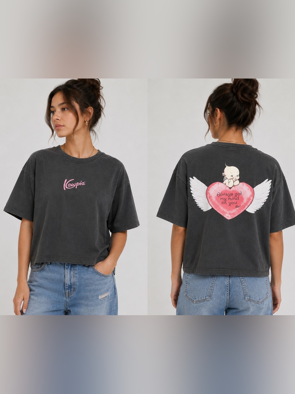 Cotton On Kewpie Doll The Boxy Graphic Tee Women’s L T Shirt Got My Mind On You